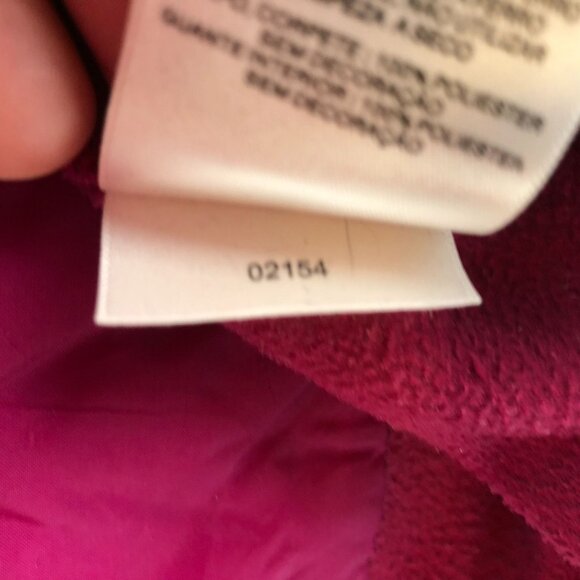 Columbia Womens Vest Jacket Size 2X Fleece Full Zip Stand Collar Winter Cozy Red - Picture 11 of 16